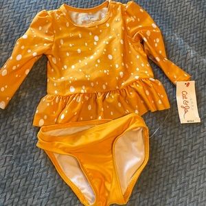 Cat & Jack 2 piece swim 6-9 months
